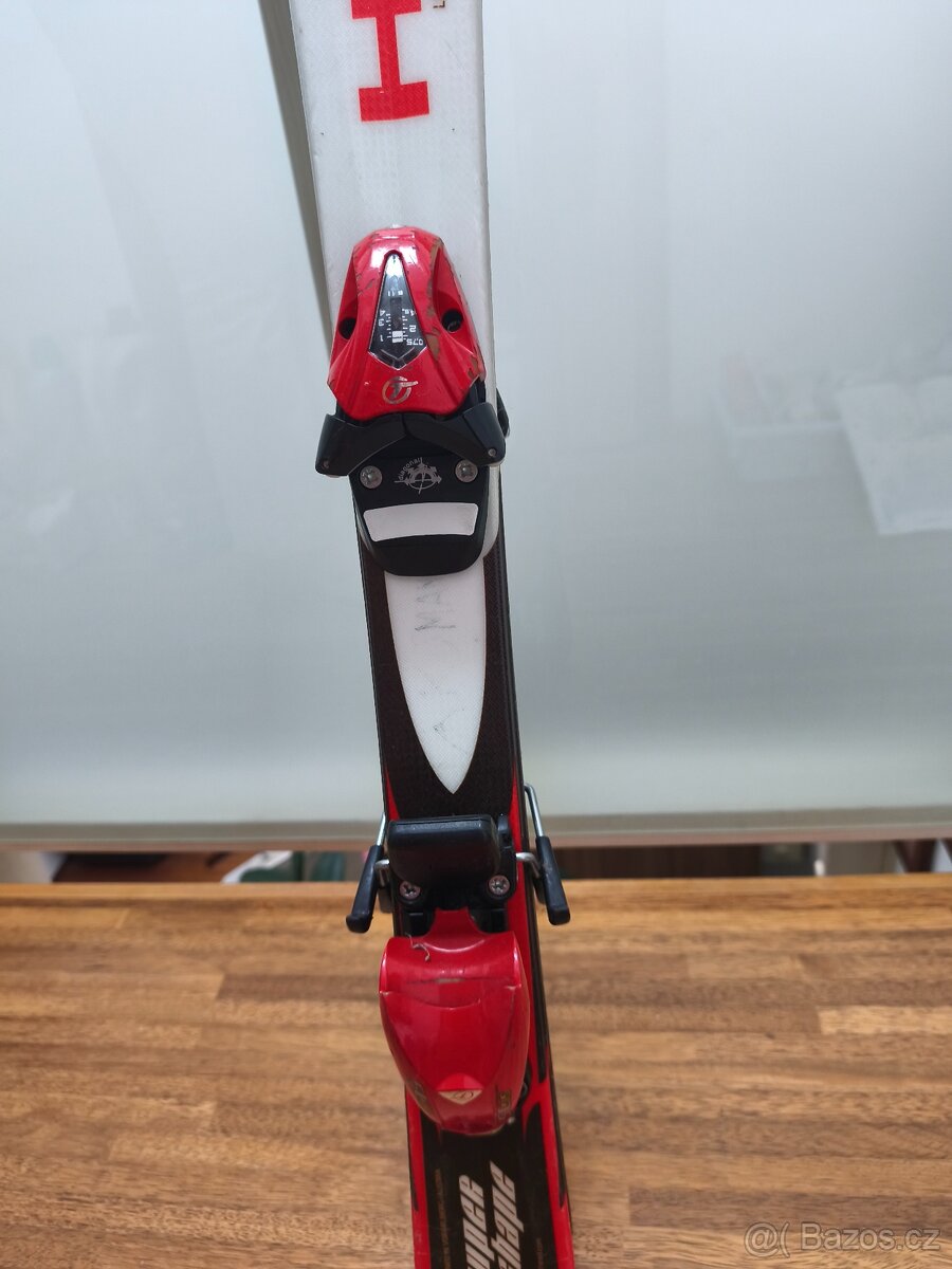 Prodám dětské lyže HEAD Super Shape Length 87 cm s vázáním - 2