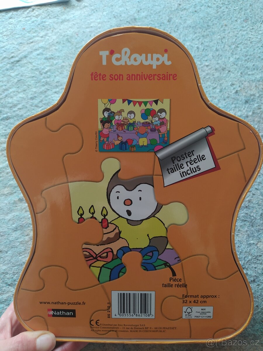 Dětské puzzle Tchoupi - 2