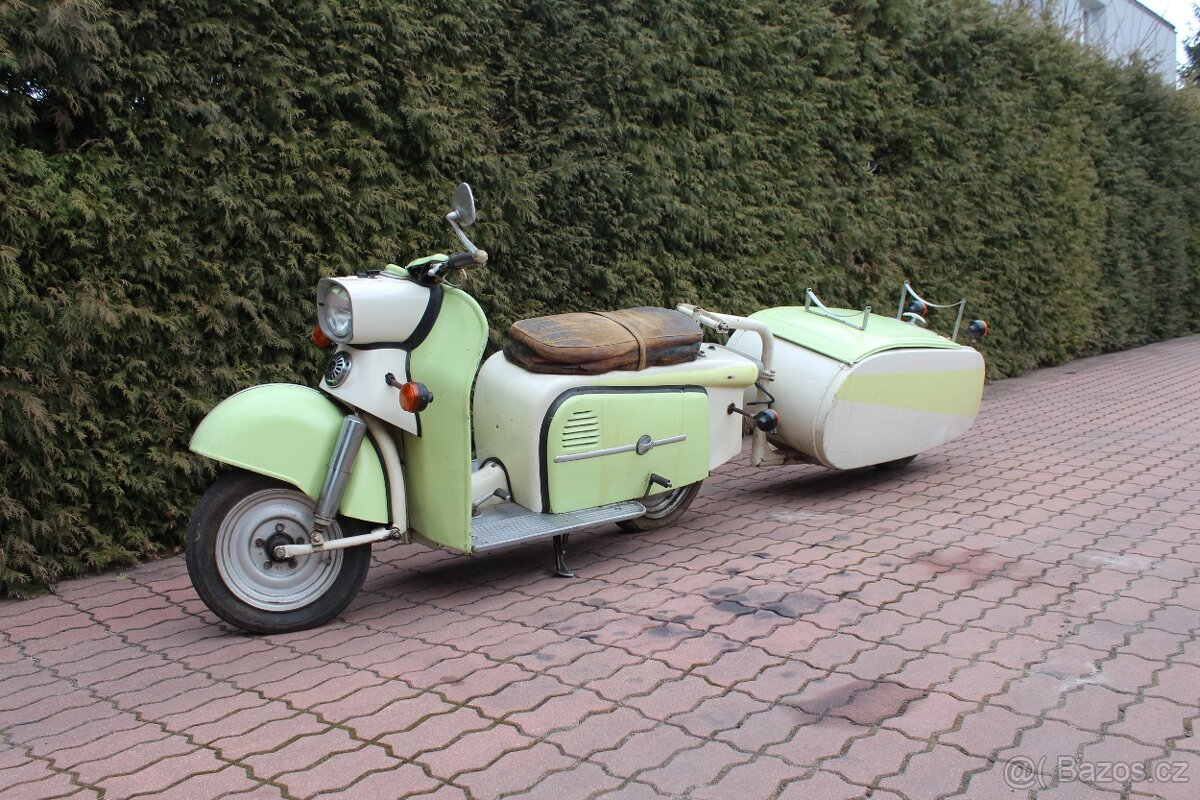 IWL Troll RM150/1 (1963) s originálním přívěsem - 2