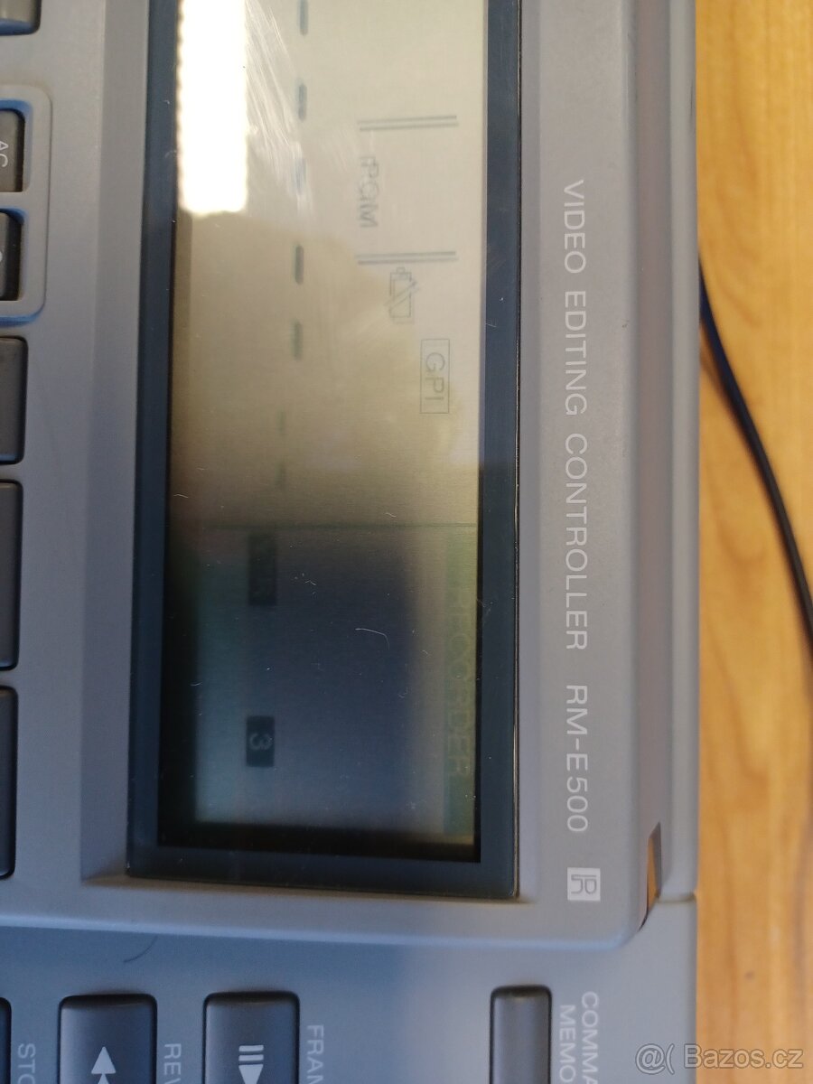 Sony RM E500 video editing controller, Editor pro úpravu vid - 2