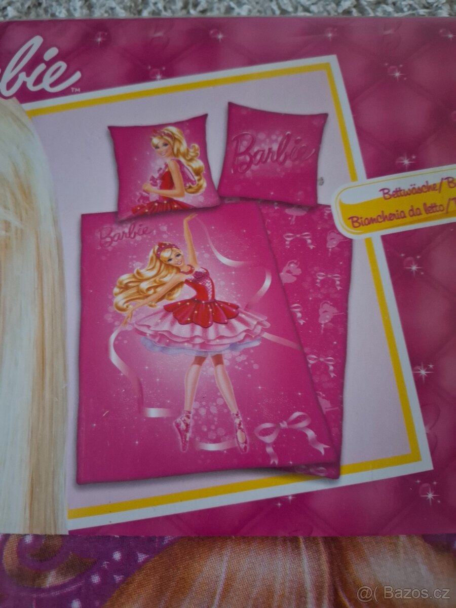 Dětské povlečení Barbie - nové - 2