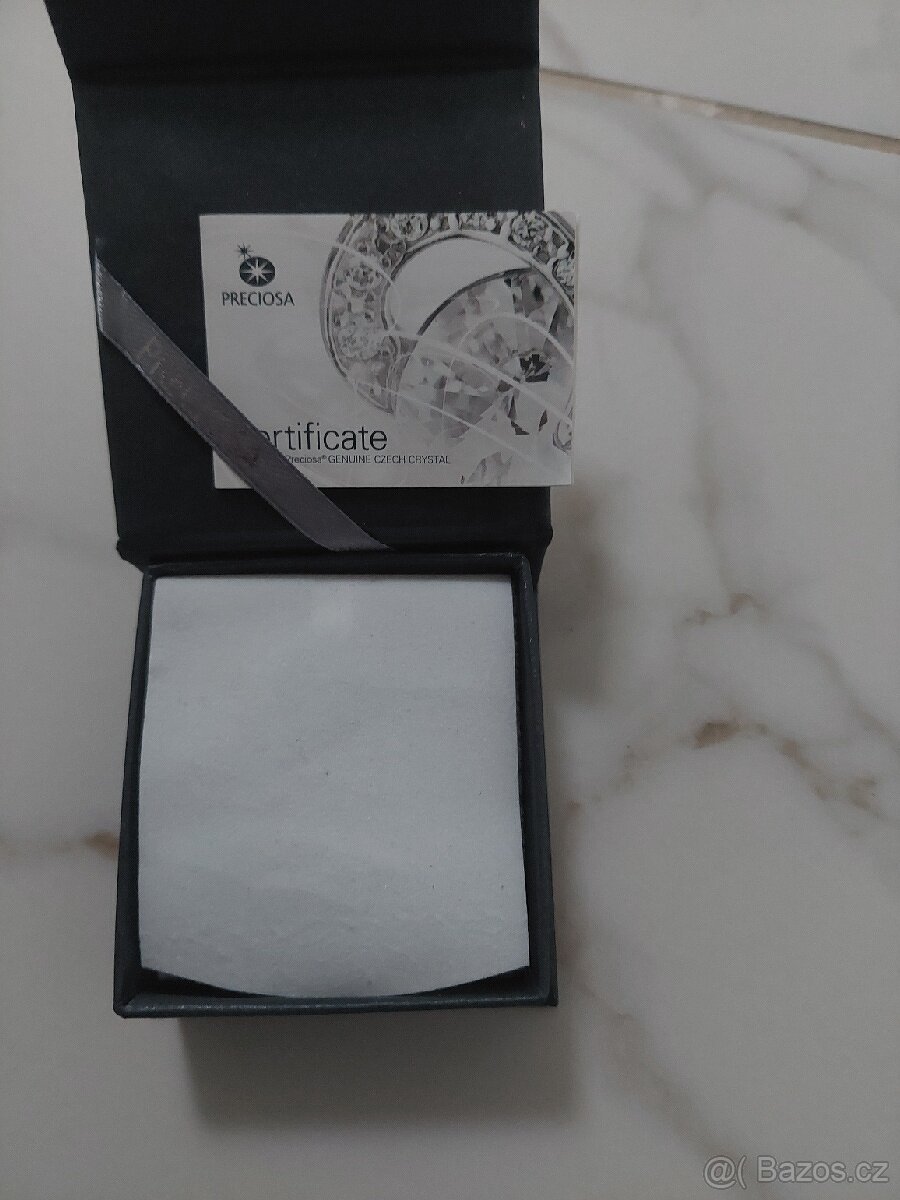 Preciosa stříbrný přívěsek+naušnice - 2