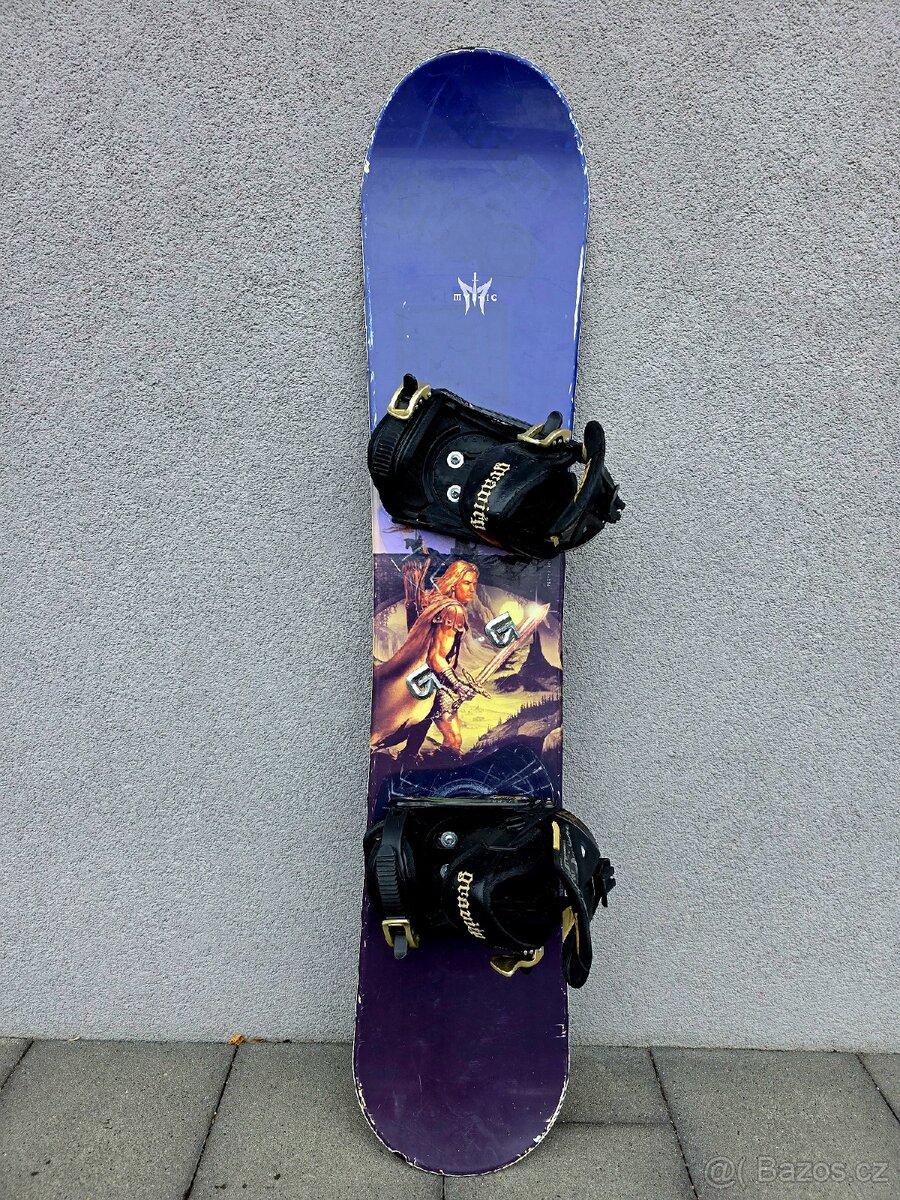 Snowboard MYSTIC, 133 cm + boty FIREFLY - 2