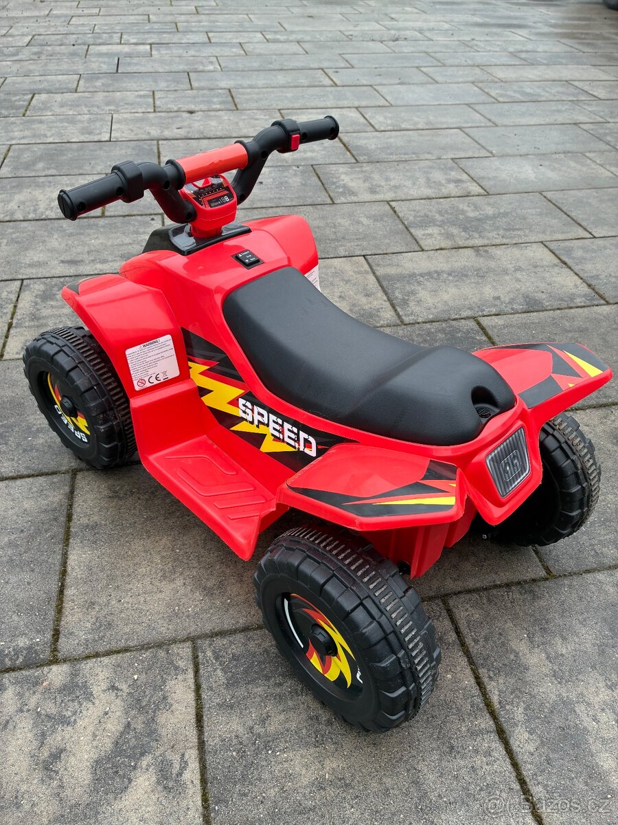 Dětská čtyřkolka Eljet X01 červená/red - 2