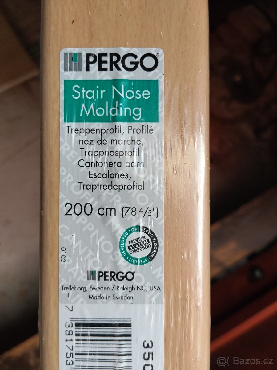 Schodová lišta Pergo 200cm - 2