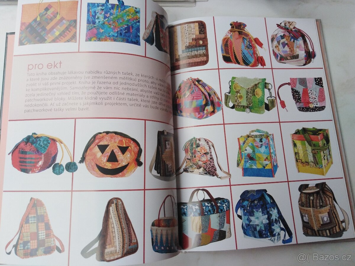 Kniha - 21 originálních patchworkových tašek - 2