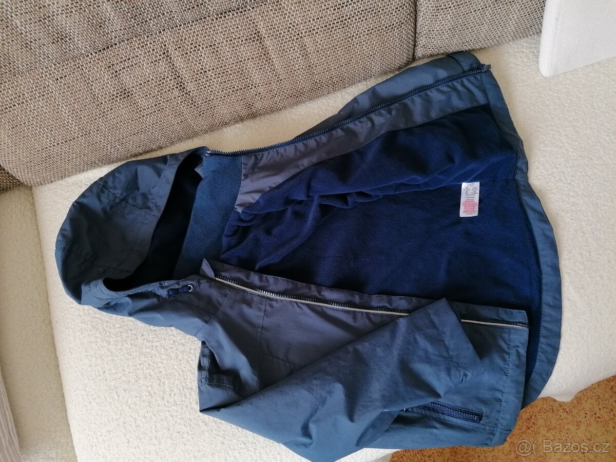 Bunda přechodová vel.122 - skoro NOVÁ - 2