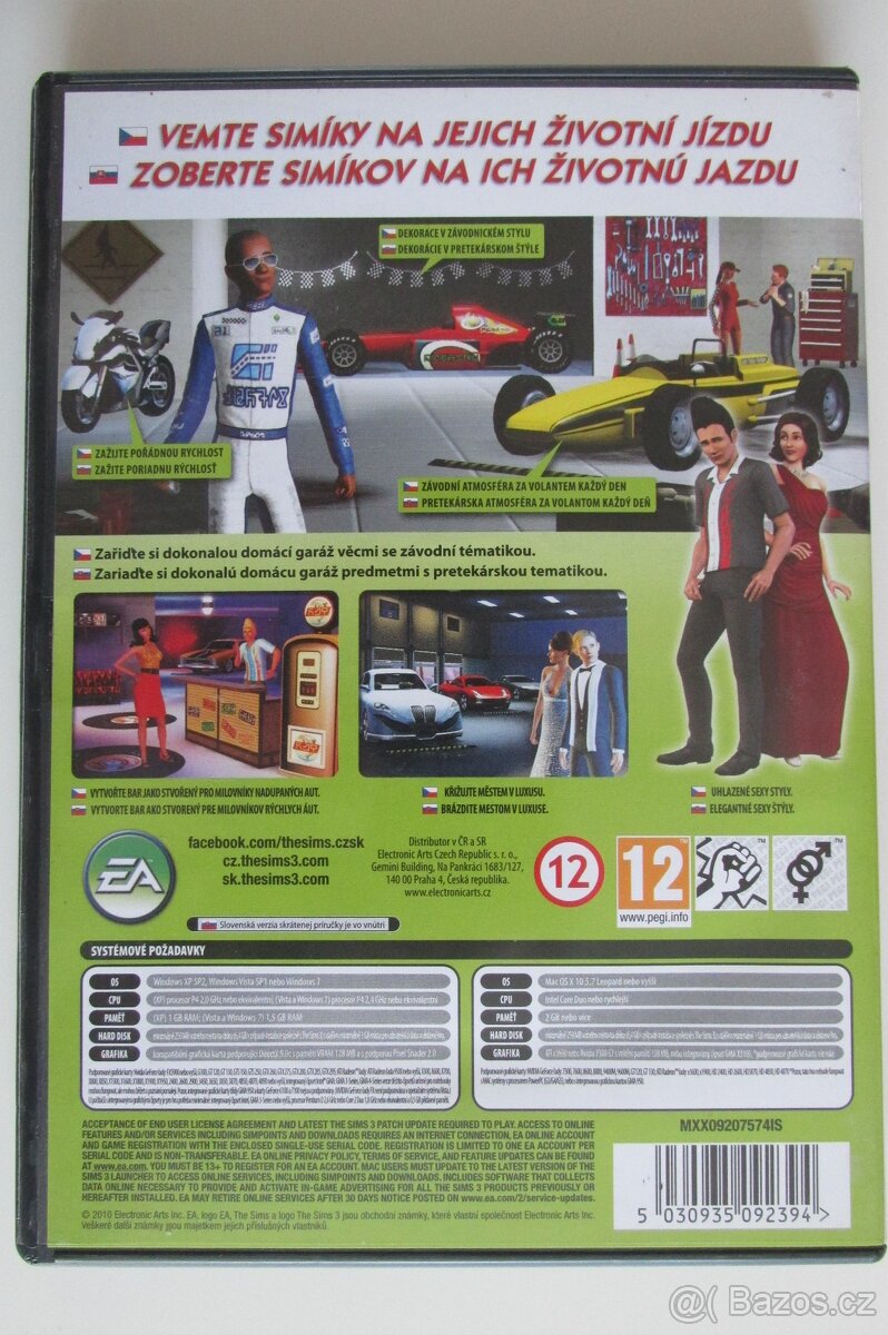 PC hra - SIMS 3 - Na plný plyn - 2