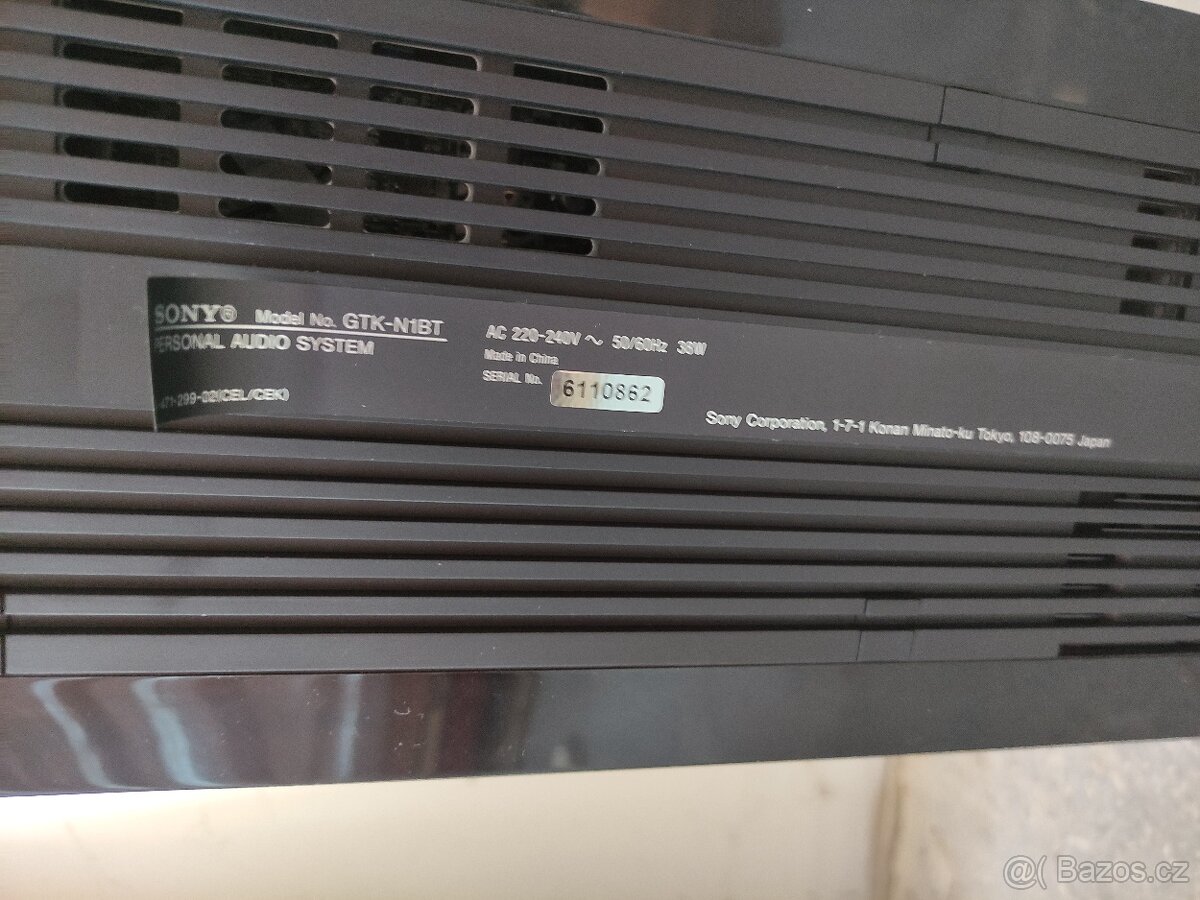 SONY GTK-N1BT - 2