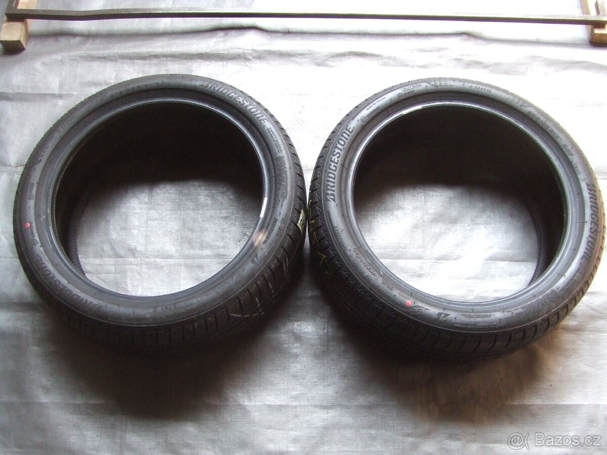 205 45 17 Bridgestone, pneu letní, nové, 2ks - 2