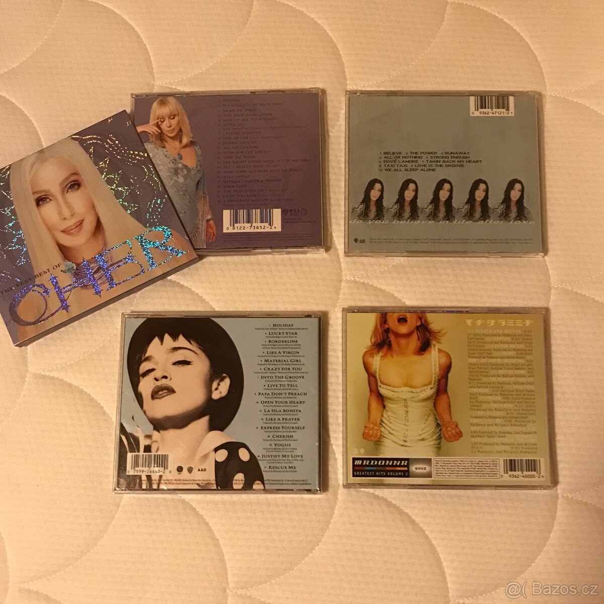 CD POP ROCK R&B soundtrack cizí i české - 2