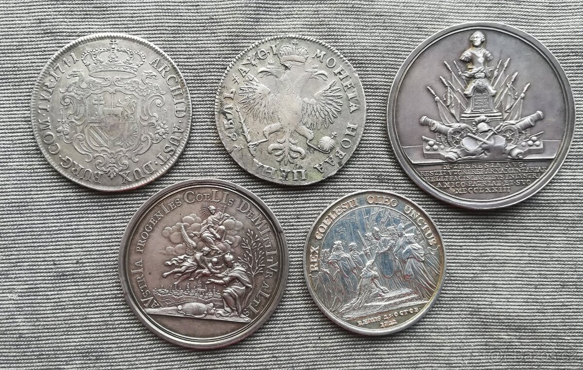 Tolar, rubl a medaile na prodej - 2