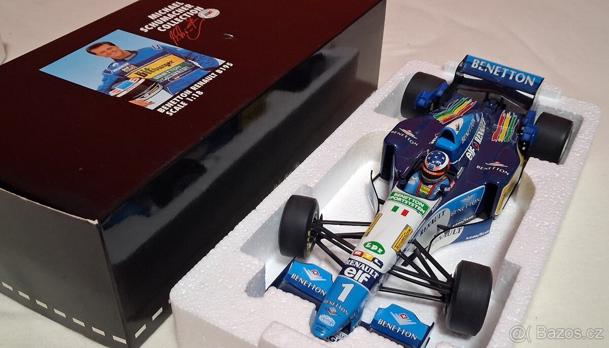 F1 Schumacher- modely 1:18 - 2