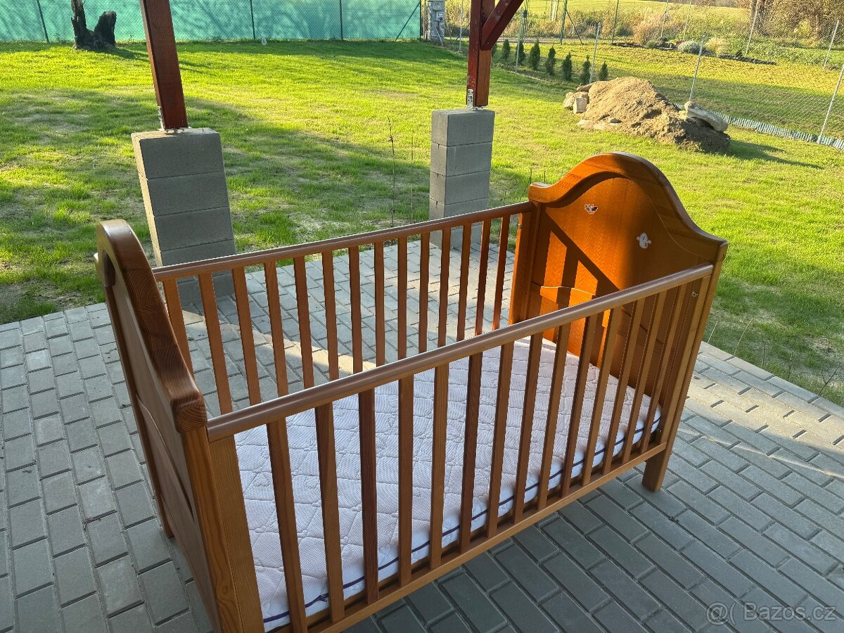 Postýlka + matrace Träumeland 140x70 cm - 2