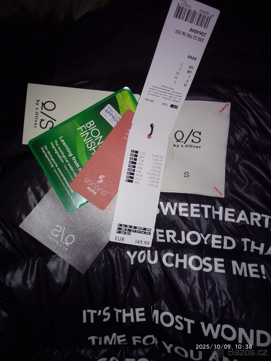 NOVÝ teplý kabát S.OLIVER s visačkou vel. 38 - 2