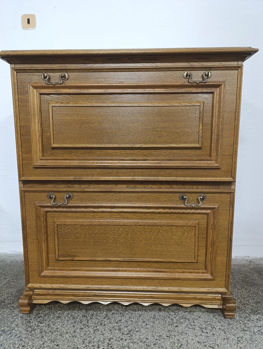 Rustikální botník, masív, Nábytek s příběhem - 2