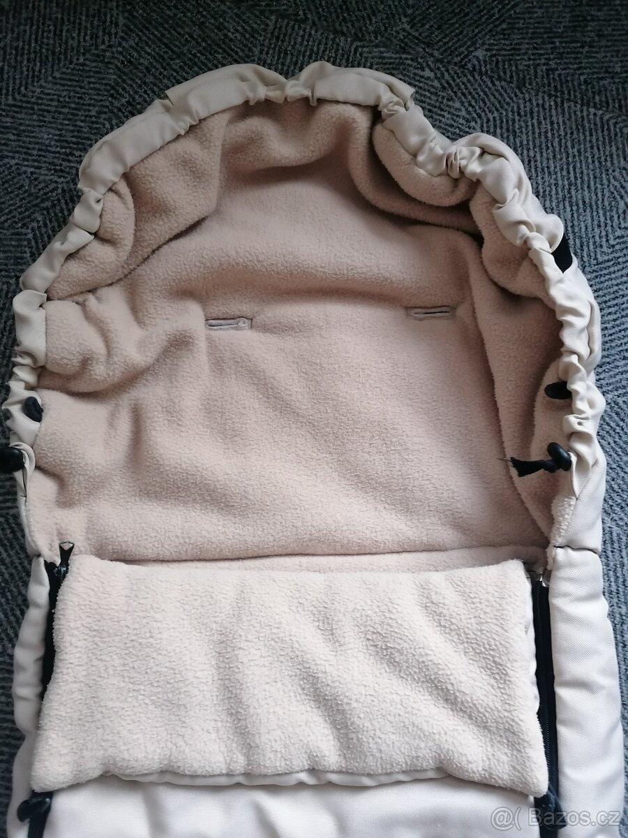 Krásný fusak BABY POINT, béžový TOPSTAV - 2