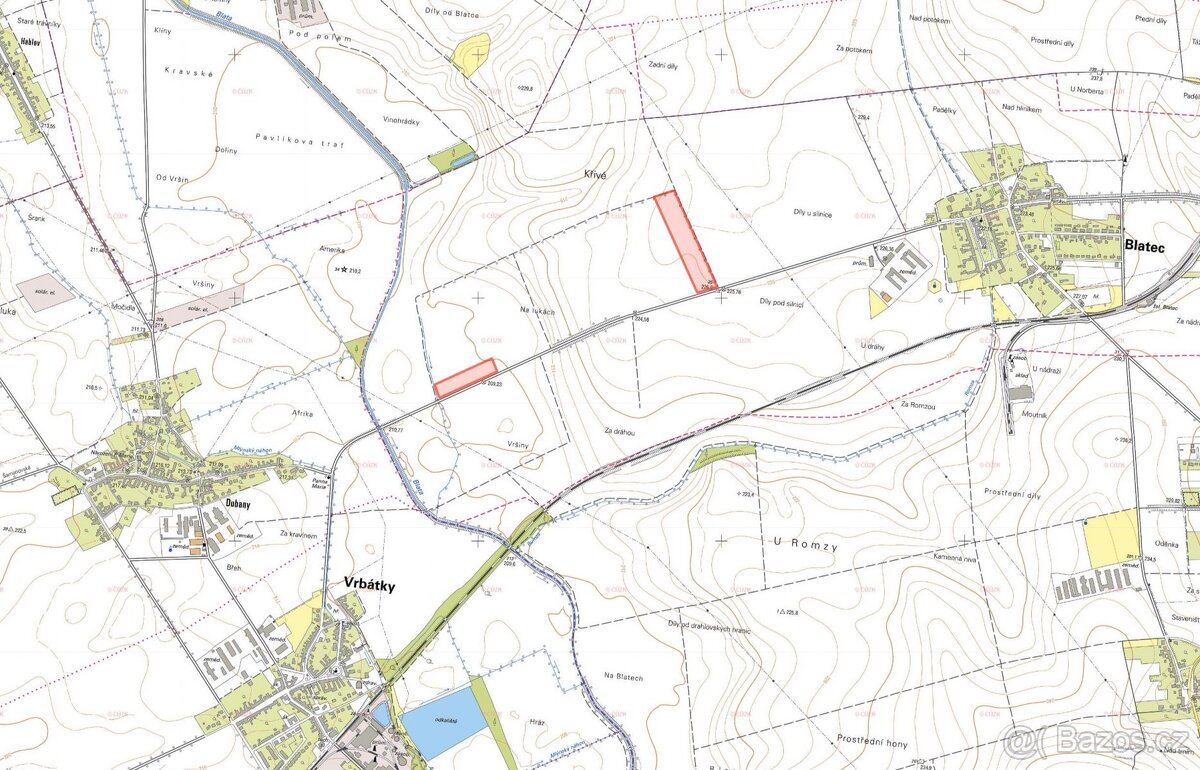 Zemědělská půda, prodej, Blatec, Olomouc - 2