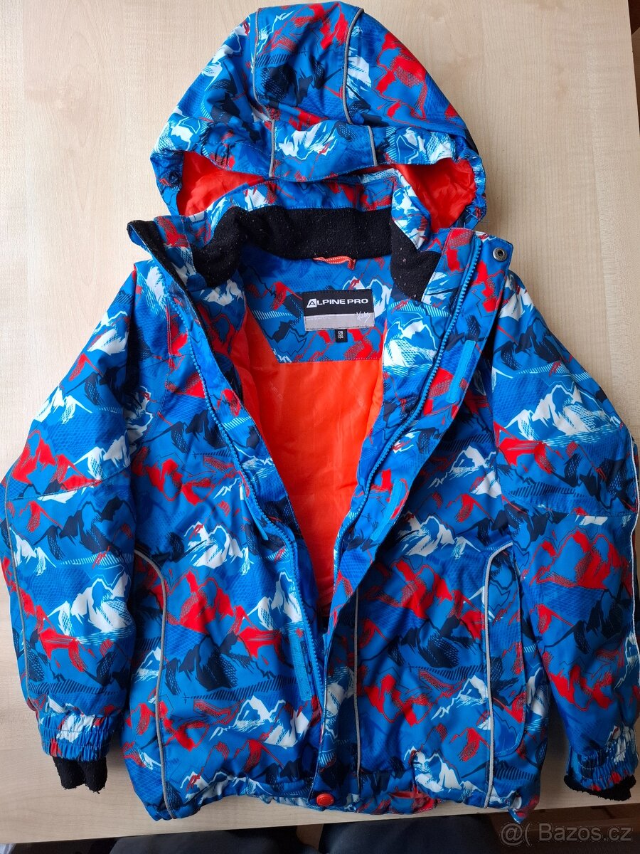 Dětská zimní bunda na lyžování vel. 128/134 - 2