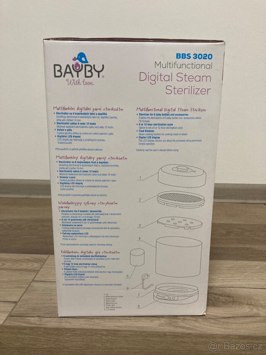 Multifunkční parní sterilizátor a parní hrnec - 2