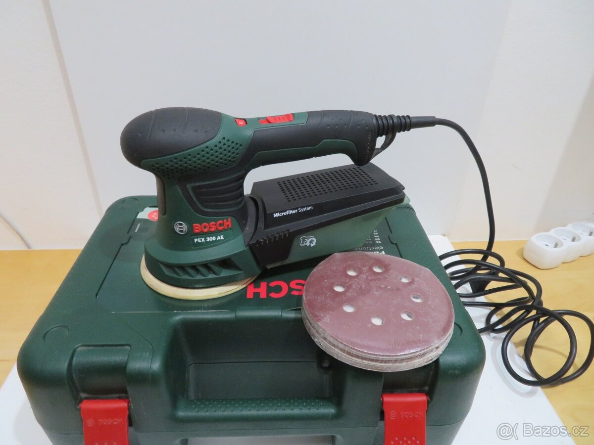 Excentrická bruska Bosch PEX 300 AE - 2