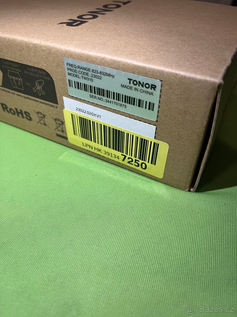 Bezdrátový mikrofon Tonor TW310 Nový, Amazon - 2