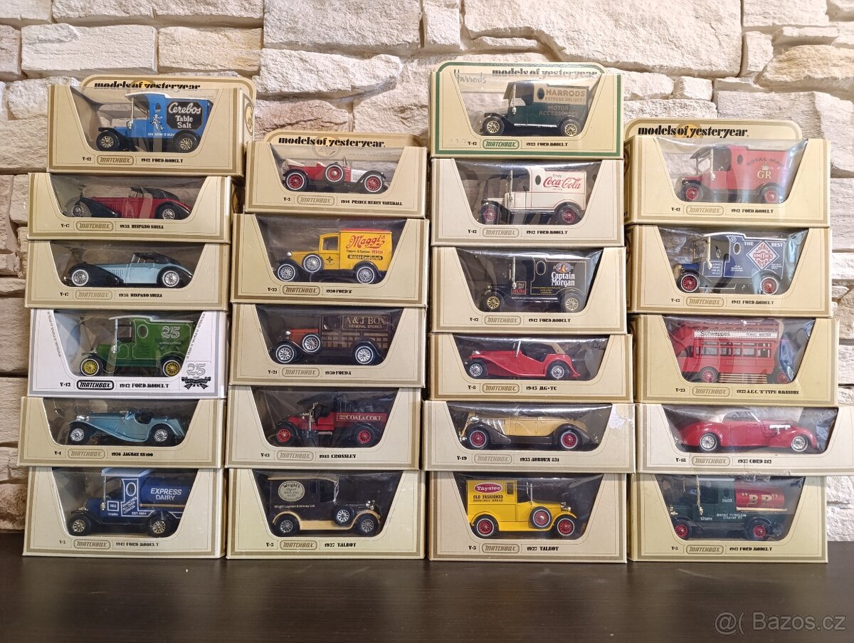 Matchbox Yesteryear 50.-80. léta. - 2