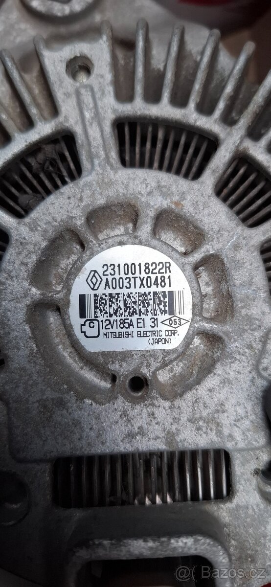 ALTERNÁTOR MASTER, MOVANO 2.3CDTI OD 2010 - 2