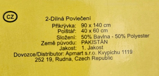 Nové dětské povlečení - 2