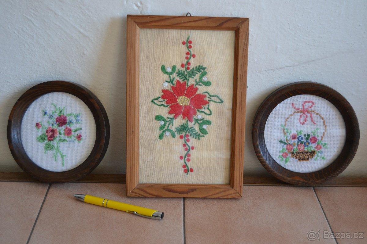 RUČNĚ VYŠÍVANÉ OBRÁZKY - 2