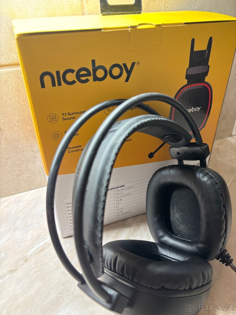Herní sluchátka Niceboy - 2