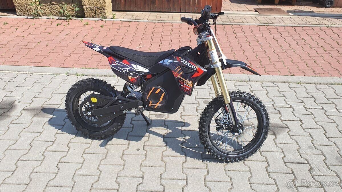 Elektrická motorka MiniRocket Coyote 1500W 48V ora