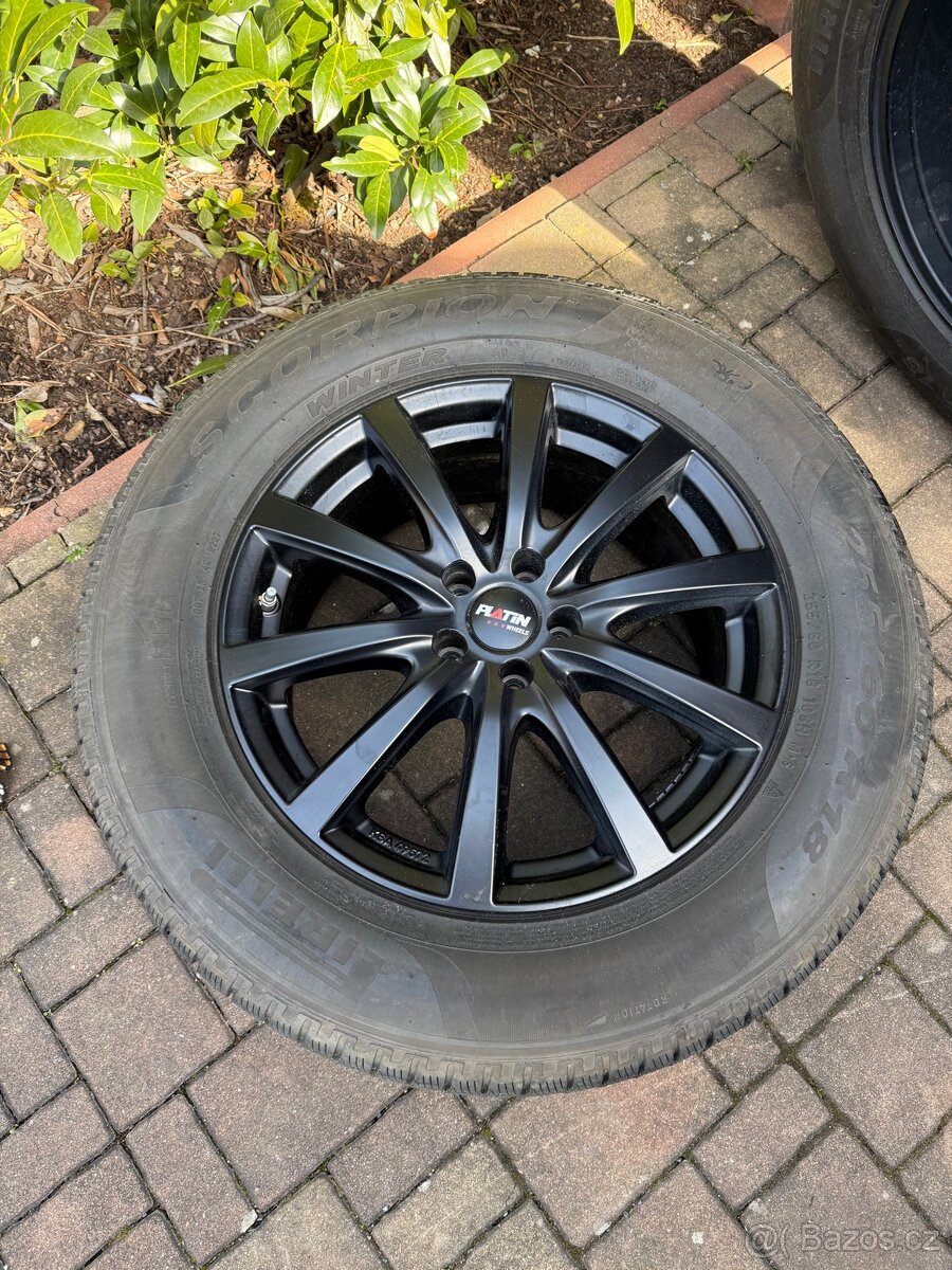 255/60 R18 5x108 Pirelli sada kol