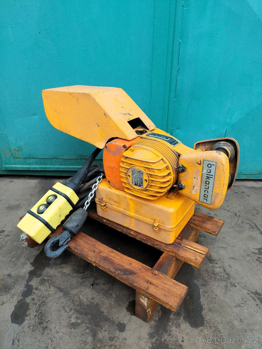Elektrický řetězový kladkostroj Balkancar 125 kg - 2