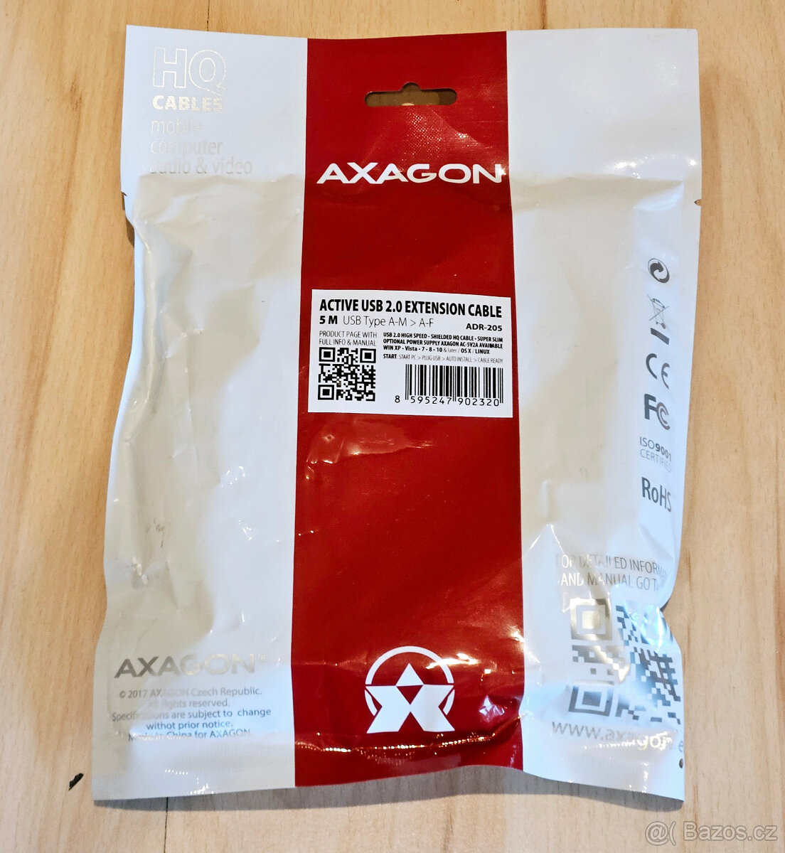 Prodlužovací kabel 5 metrů - USB 2.0 - 2