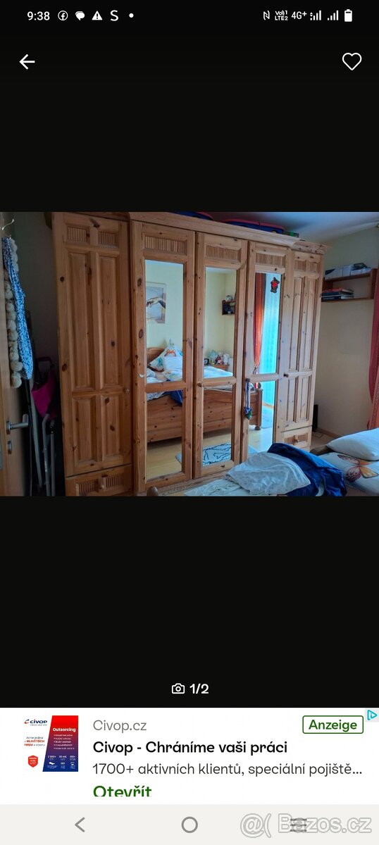 Pěkná ložnice - 2