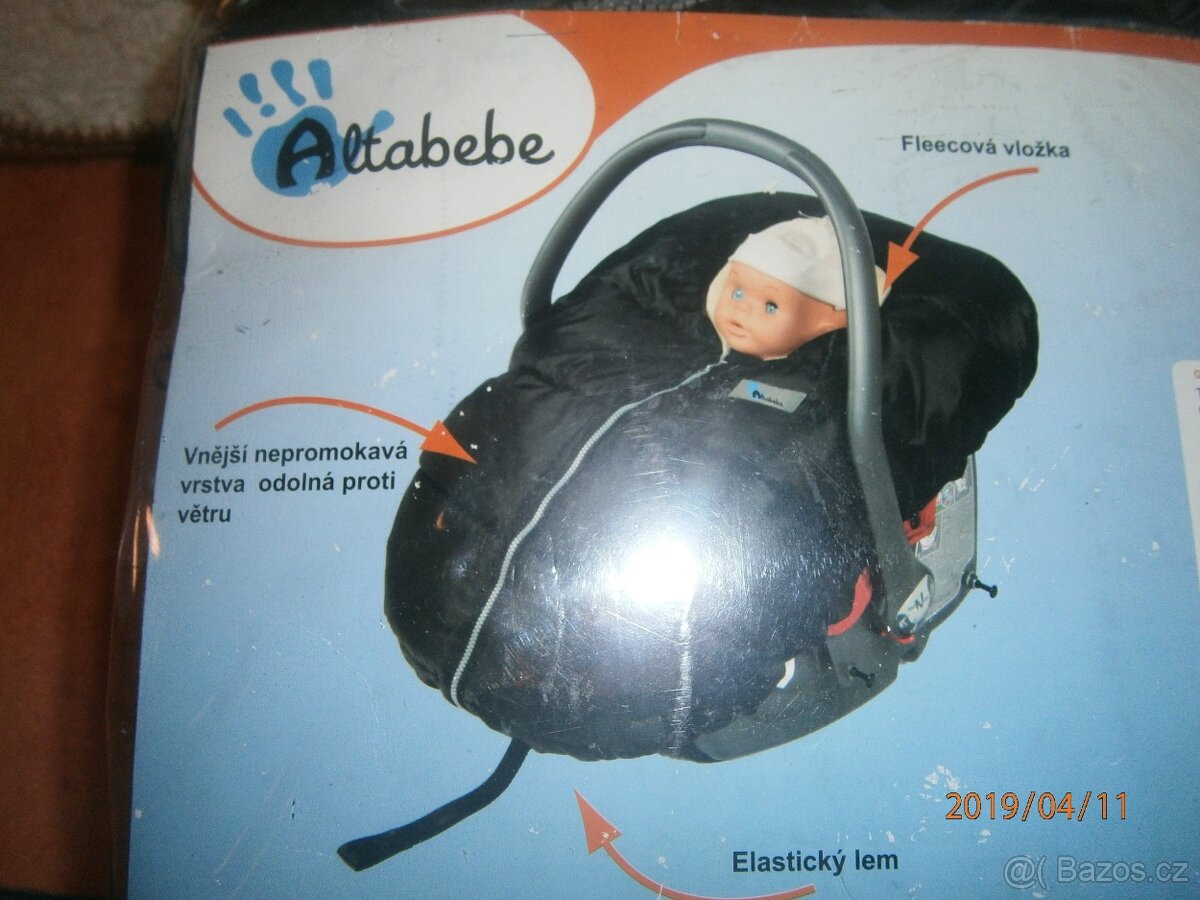 fusak na autosedačku vajíčko - 2