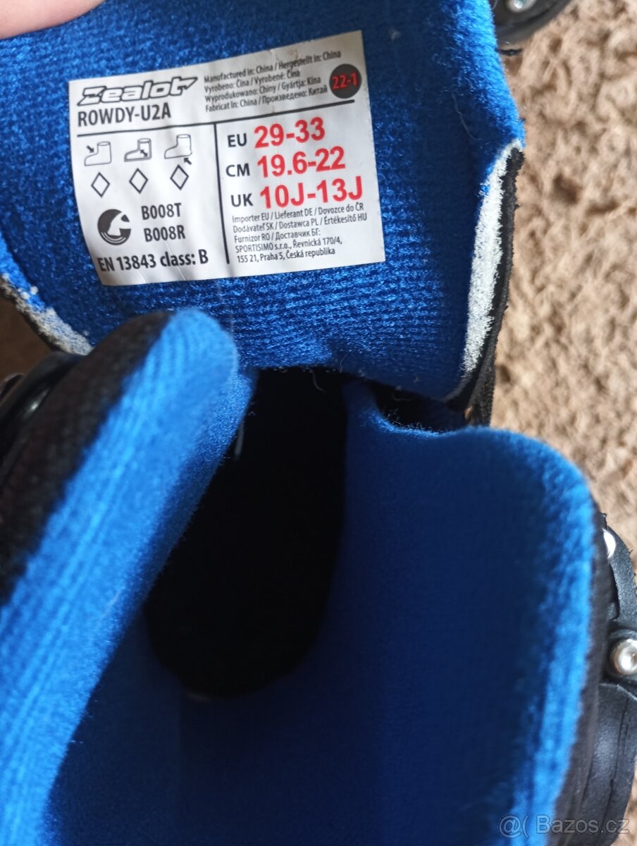 Kolečkové brusle vel 29 až 33 - 2