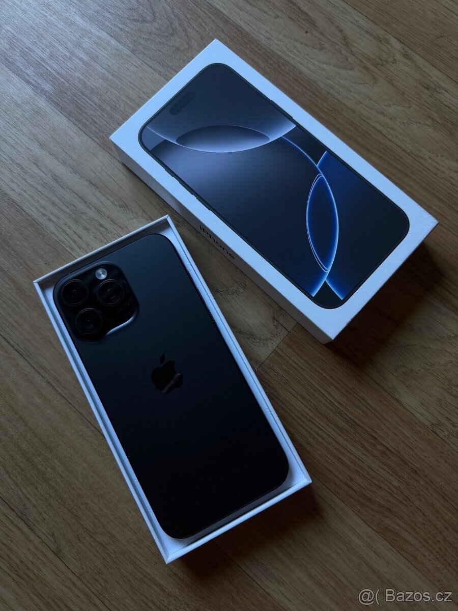 IPhone 16 Pro Max 256GB černý - 2