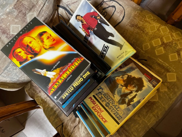 VHS originální videokazety - 2