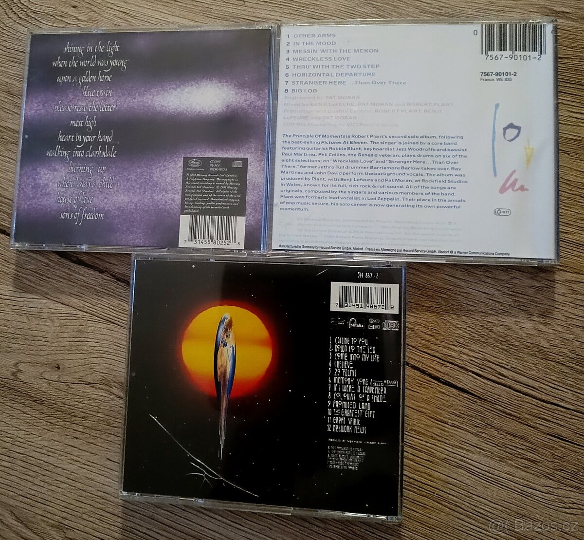 Pro fanoušky nejen LED ZEPPELIN 4X CD ROBERT PLANT A JIMMY P - 2