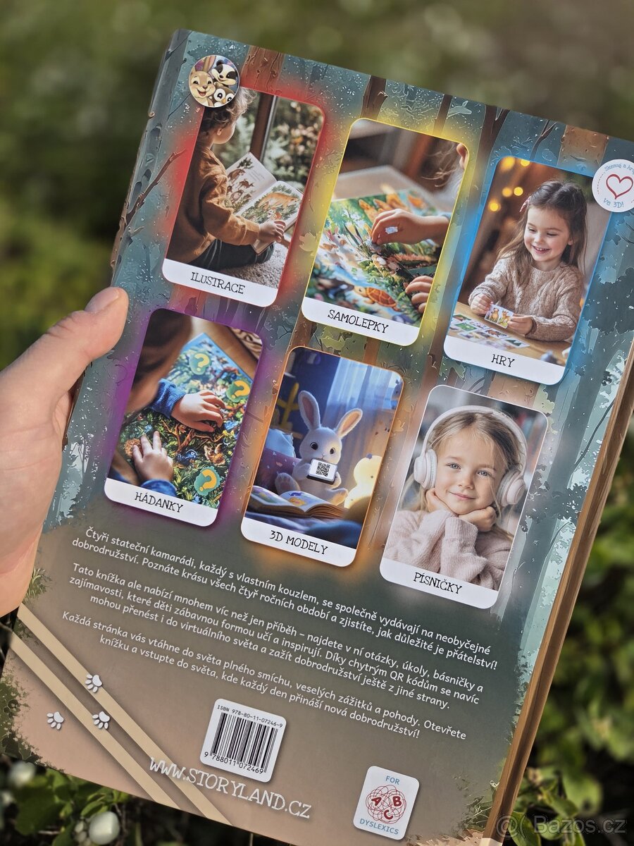 Interaktivní dětská knížka Příběhy Lesní Partičky - 2