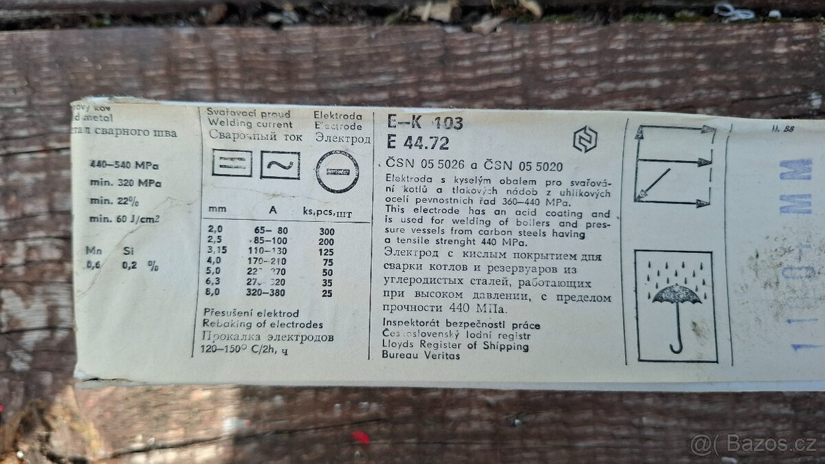 Svařovací elektrody - 2