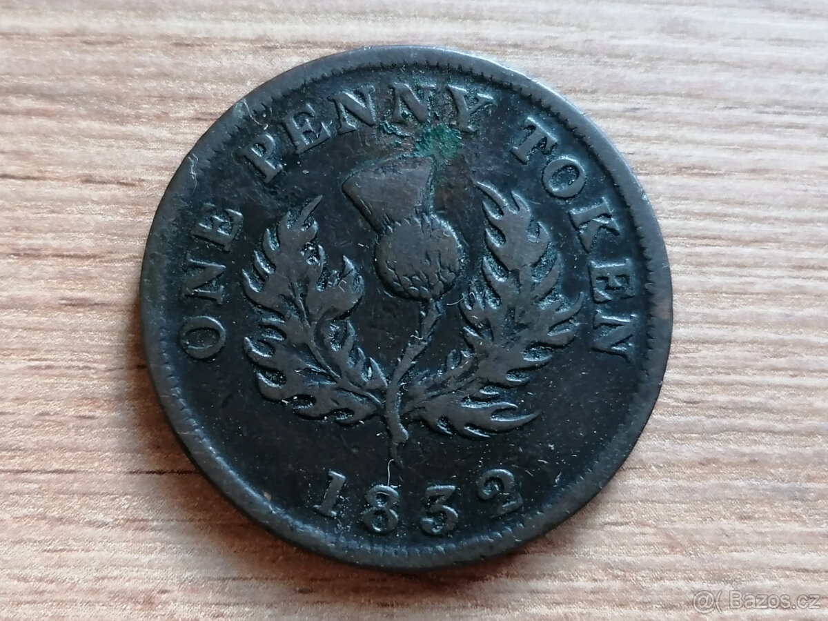 Koloniální mince Nové Skotsko Province of Nova Scotia Kanada - 2