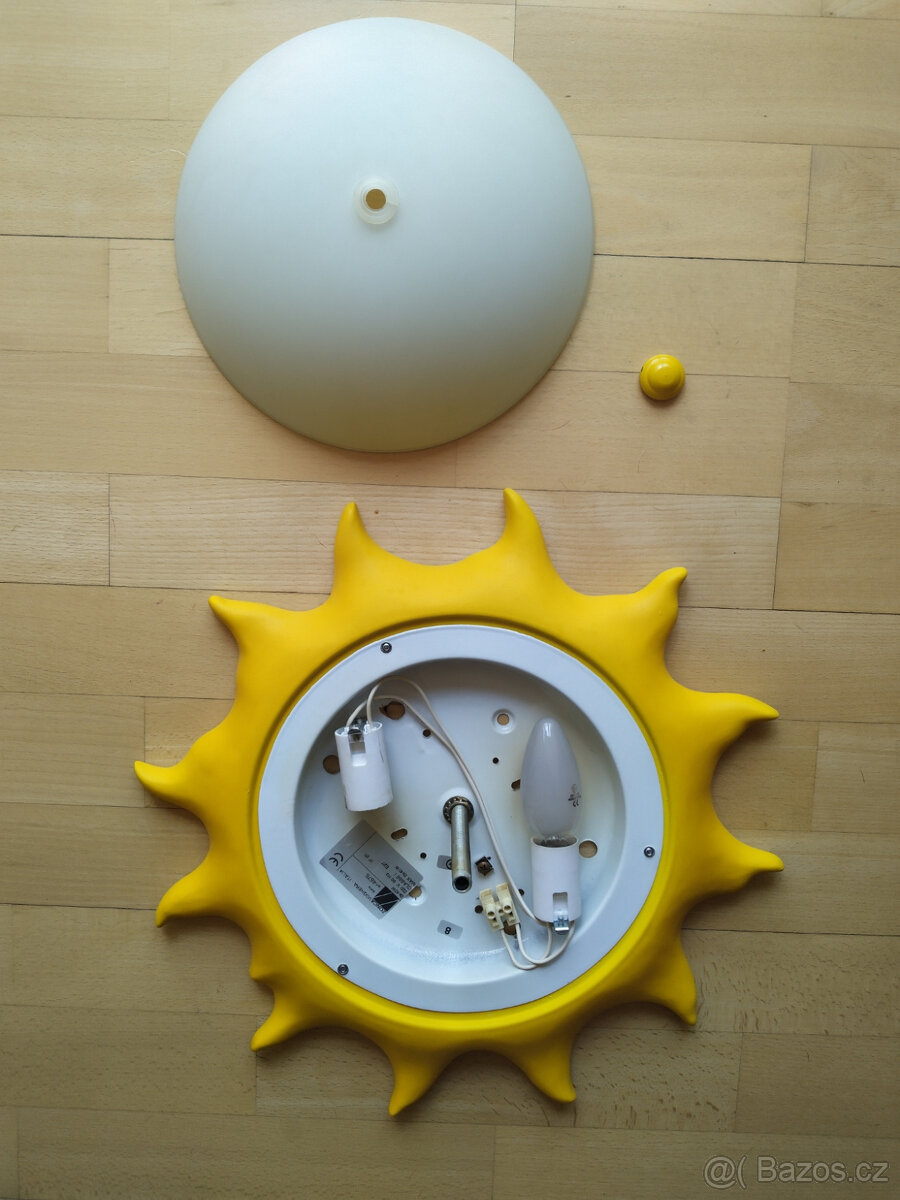 Stropní světlo ZONCA VOGHERA Italia - sluníčko - 2