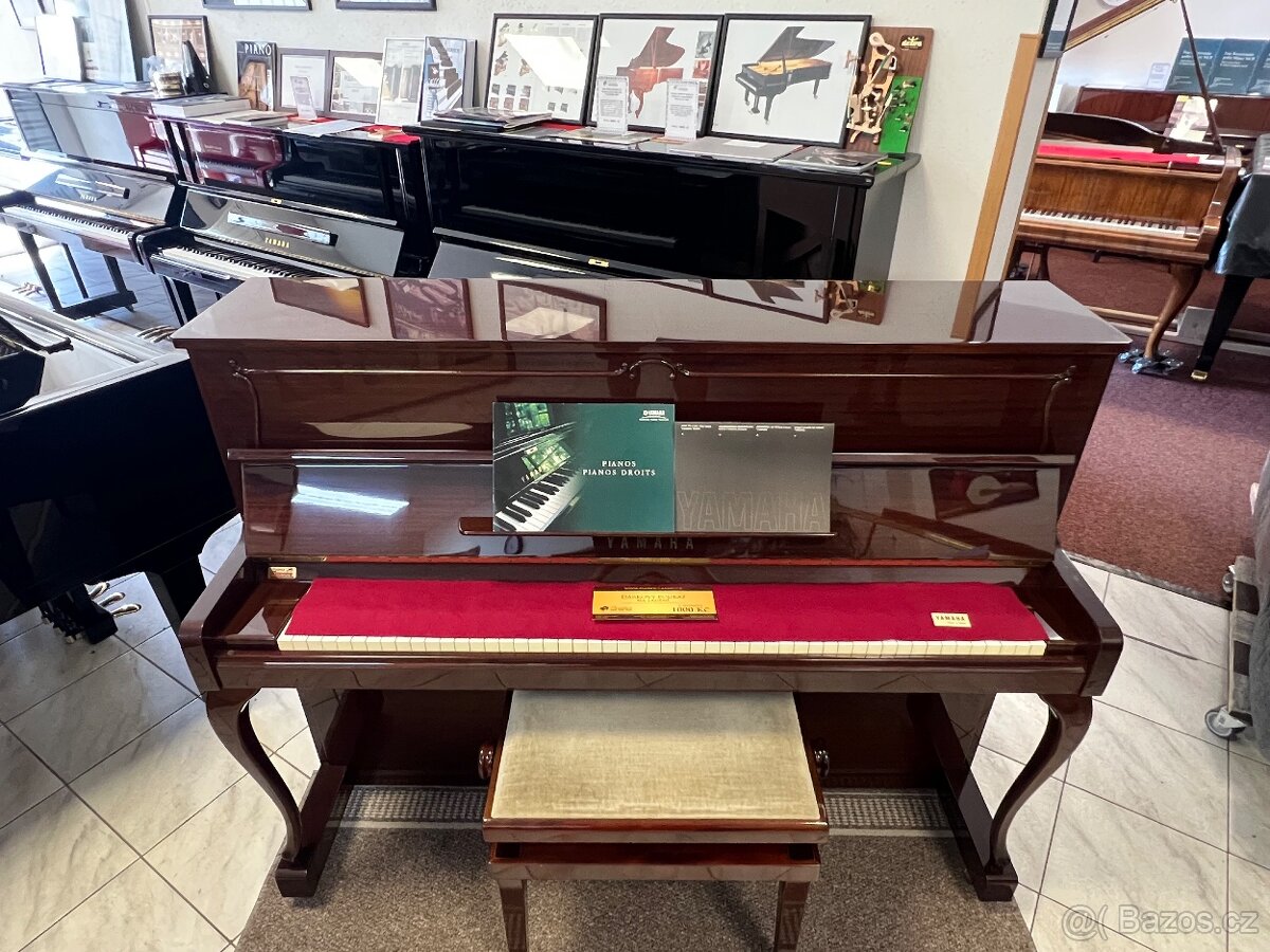 Japonské pianino Yamaha mod. P116 CP se zárukou 5 let. - 2