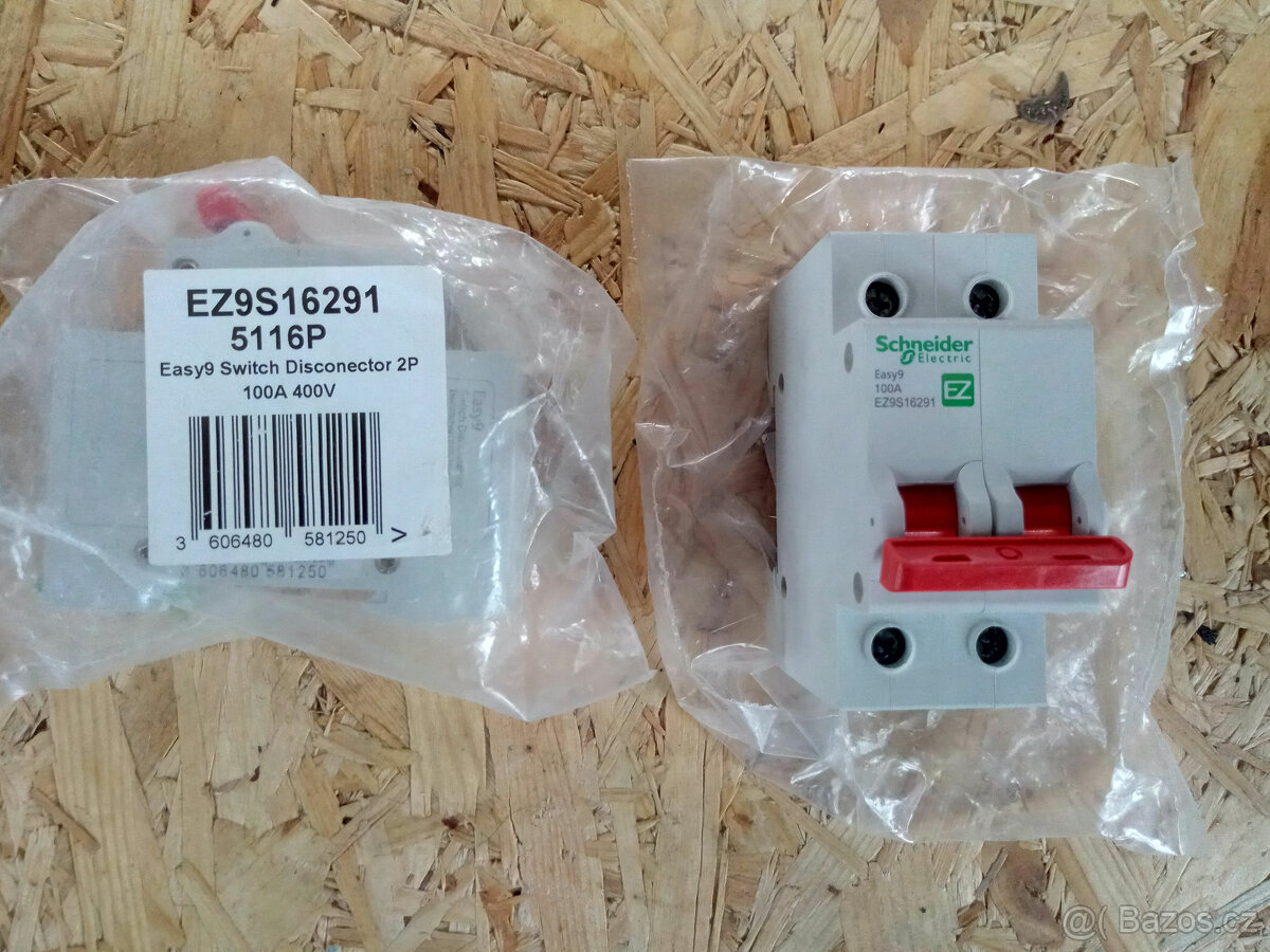 Hlavní vypínač, dvoupólový - 2