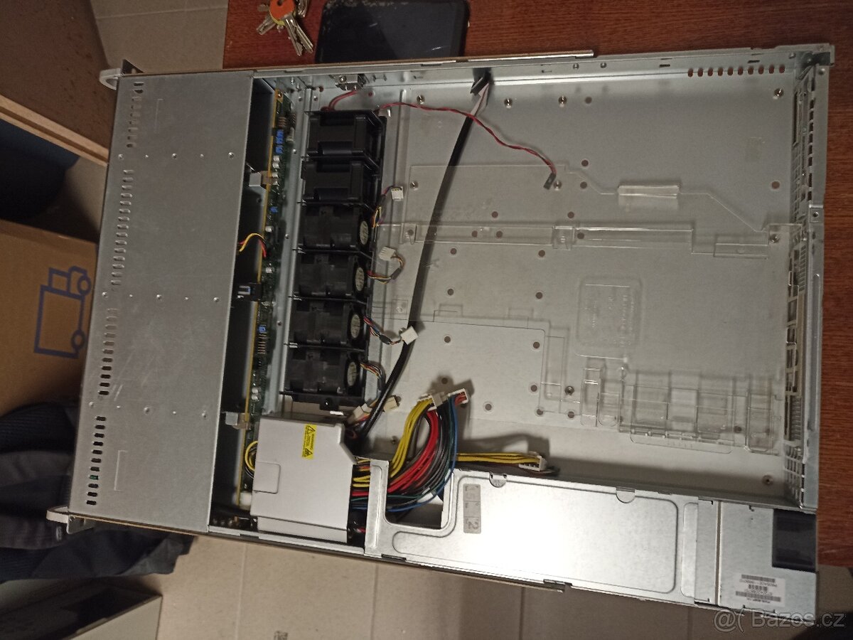 Supermicro 1U CSE-815 1PSU 4x3,5" - 2