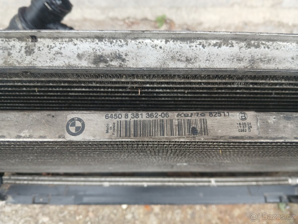 Bmw e60 525d komplet chladiče - 2