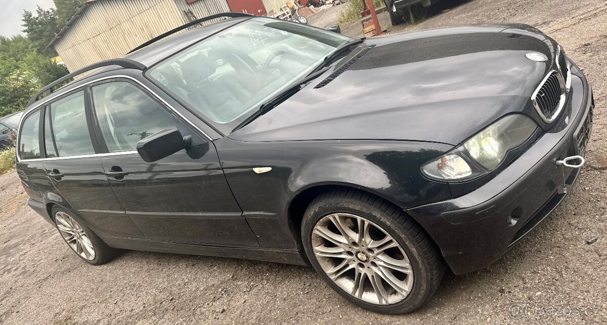 BMW E46 330xdA Touring Saphireschwarz / nahradni dily - 2